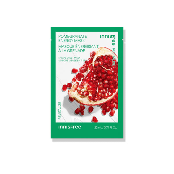 パック・フェイスマスク subttle energies pomegranate enzyme mask Pomegranate Energy Mask Innisfree - Oh My Cream