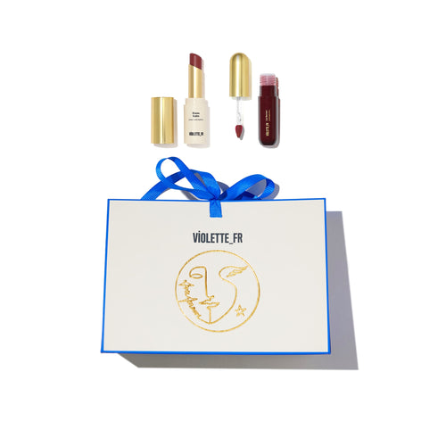 VIOLETTE_FR Duo Baiser de Minuit Coffret Lèvres